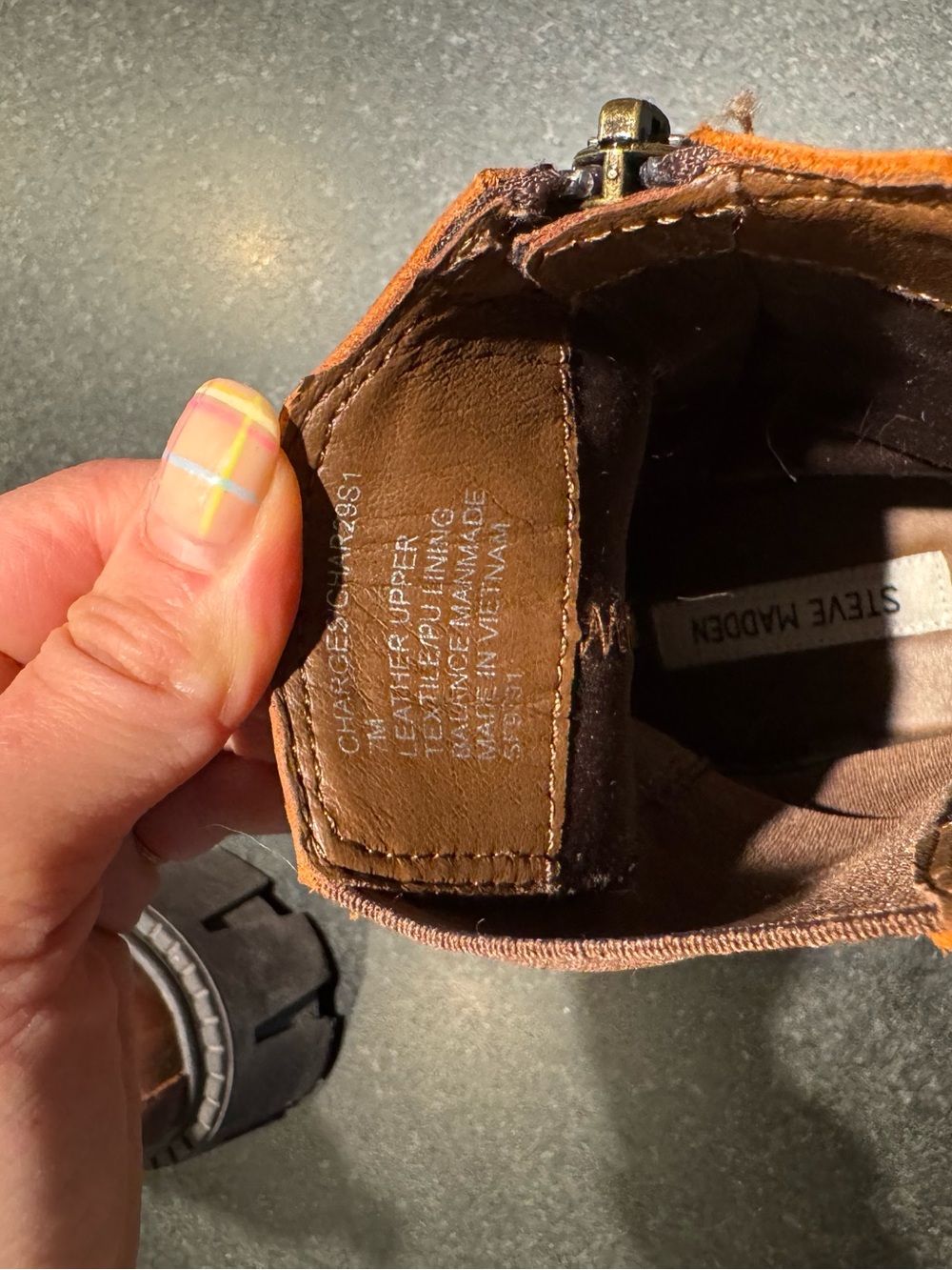 Steve Madden Brown Chunky Chelsea Boots - Picture 7 of 7